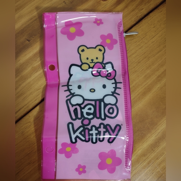 Vintage Sanrio Hello Kitty Pink Pencil Case From 1976 - Picture 1 of 6
